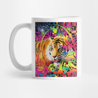 Tiger in the Jungle Mug